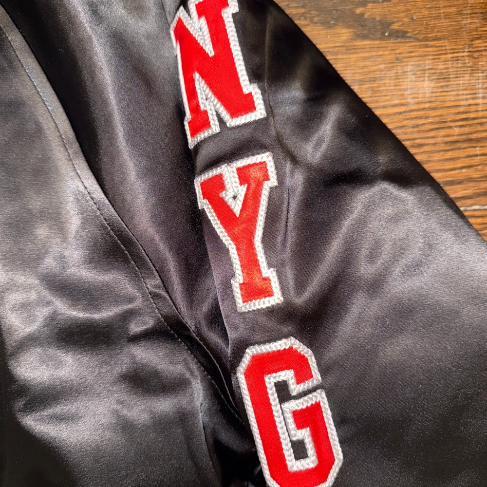 The Wild Collective x Anthropologie Giants Bomber Jacket - Picture 12 of 14